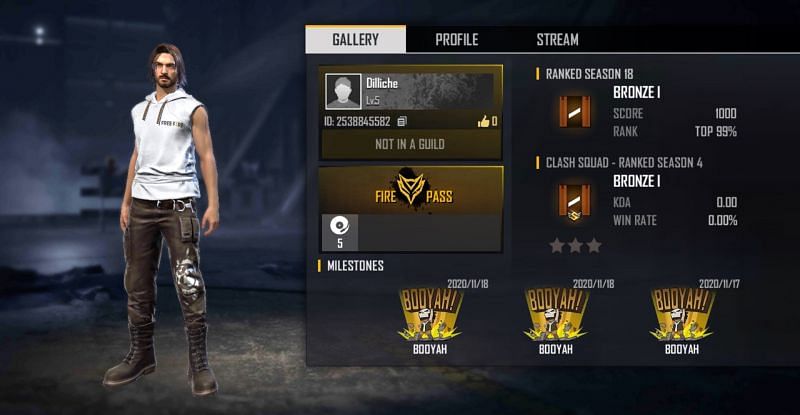Her Free Fire ID